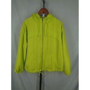 Divided H&M Winderbreaker Jacket Size XL Mens Neon Yellow